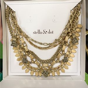 Stella & Dot Sutton Necklace - Gold